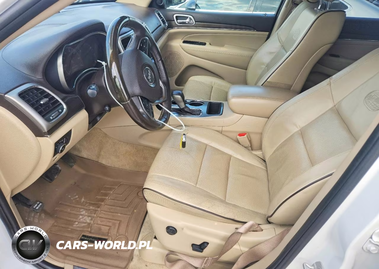 2018 Jeep Grand Cherokee Overland VIN:1C4RJECG0JC289374 - 7