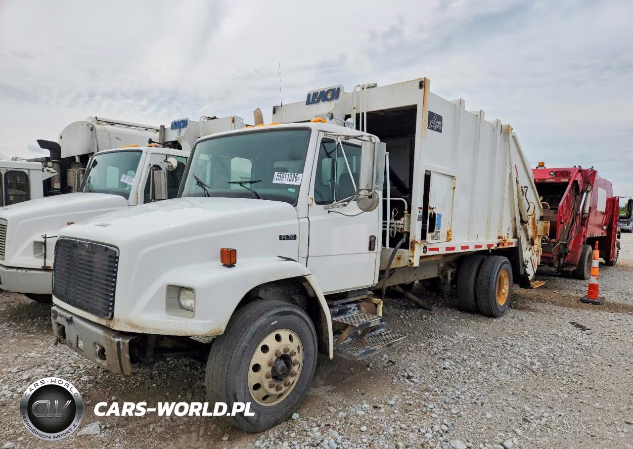 2002 Freightliner Fl70 Refuse Truck VIN:1FVABTAK92HJ54621 - 2