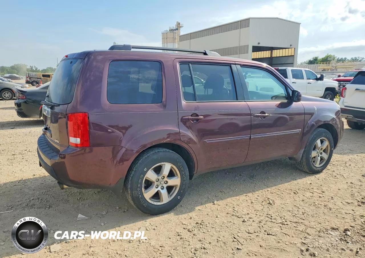 2010 Honda Pilot Exl VIN:5FNYF4H57AB016840 - 3