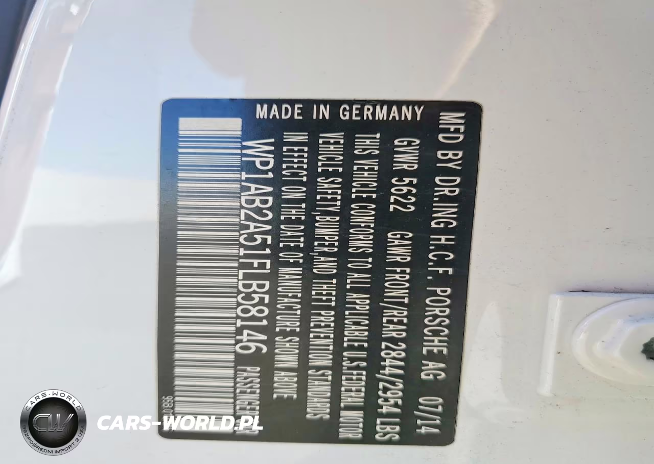 2015 Porsche Macan S VIN:WP1AB2A51FLB58146 - 12
