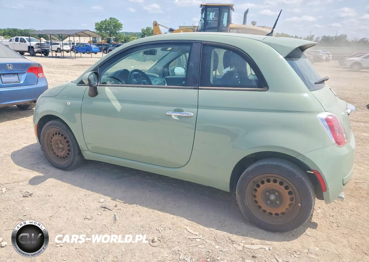 2013 Fiat 500 Pop VIN:3C3CFFAR6DT512340 - 2