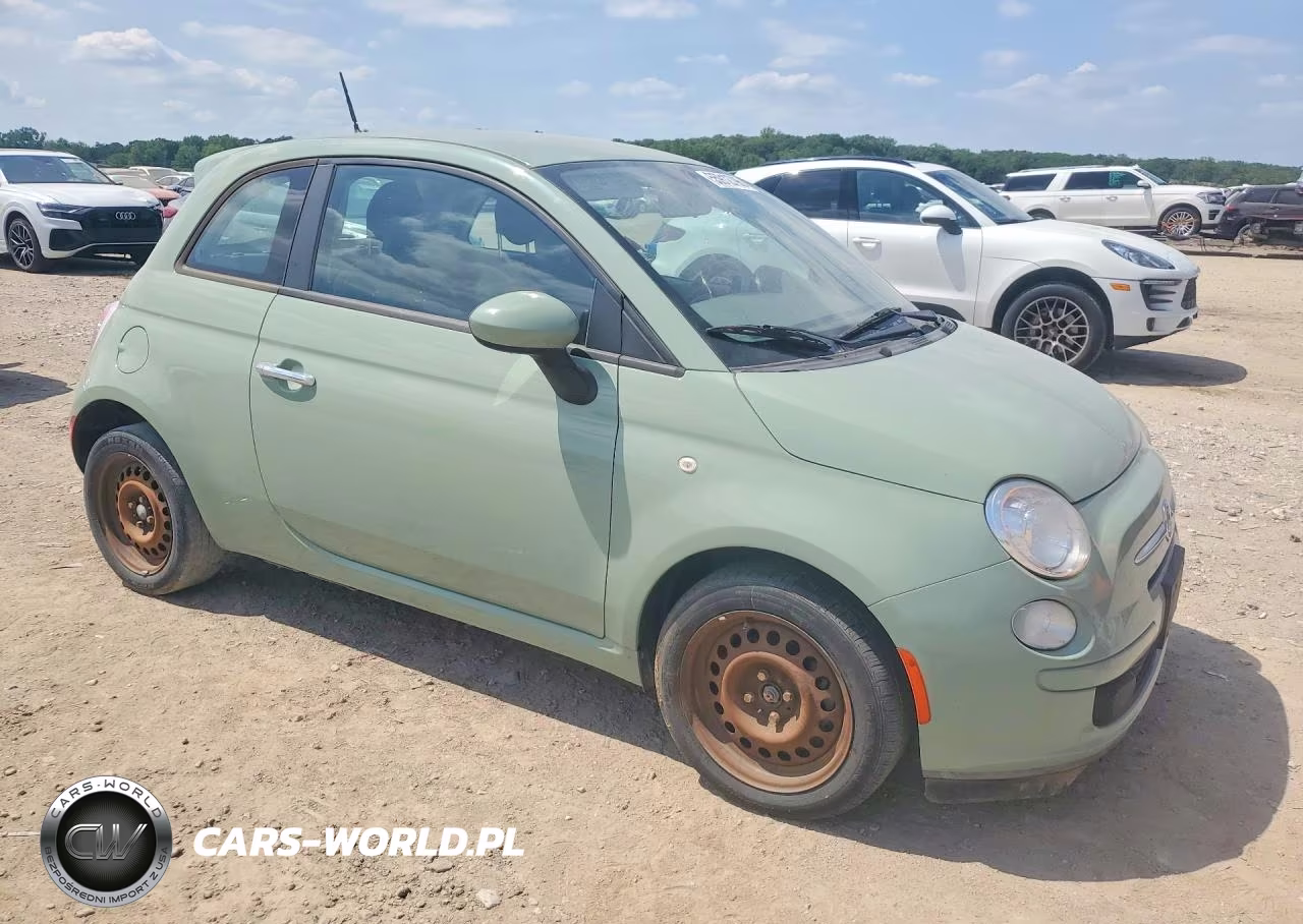2013 Fiat 500 Pop VIN:3C3CFFAR6DT512340 - 4