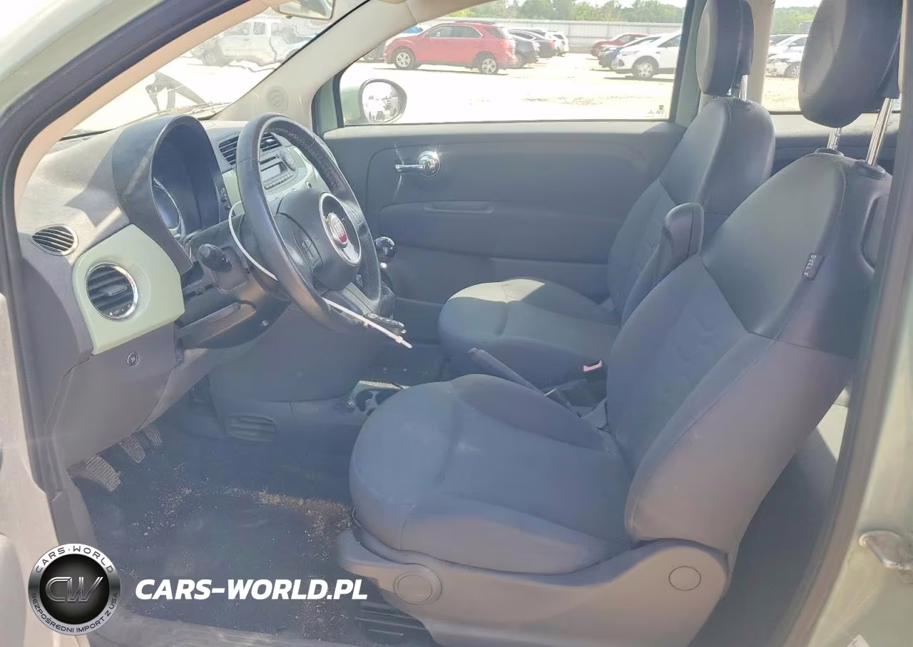 2013 Fiat 500 Pop VIN:3C3CFFAR6DT512340 - 7
