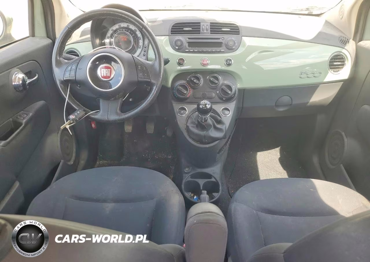 2013 Fiat 500 Pop VIN:3C3CFFAR6DT512340 - 8
