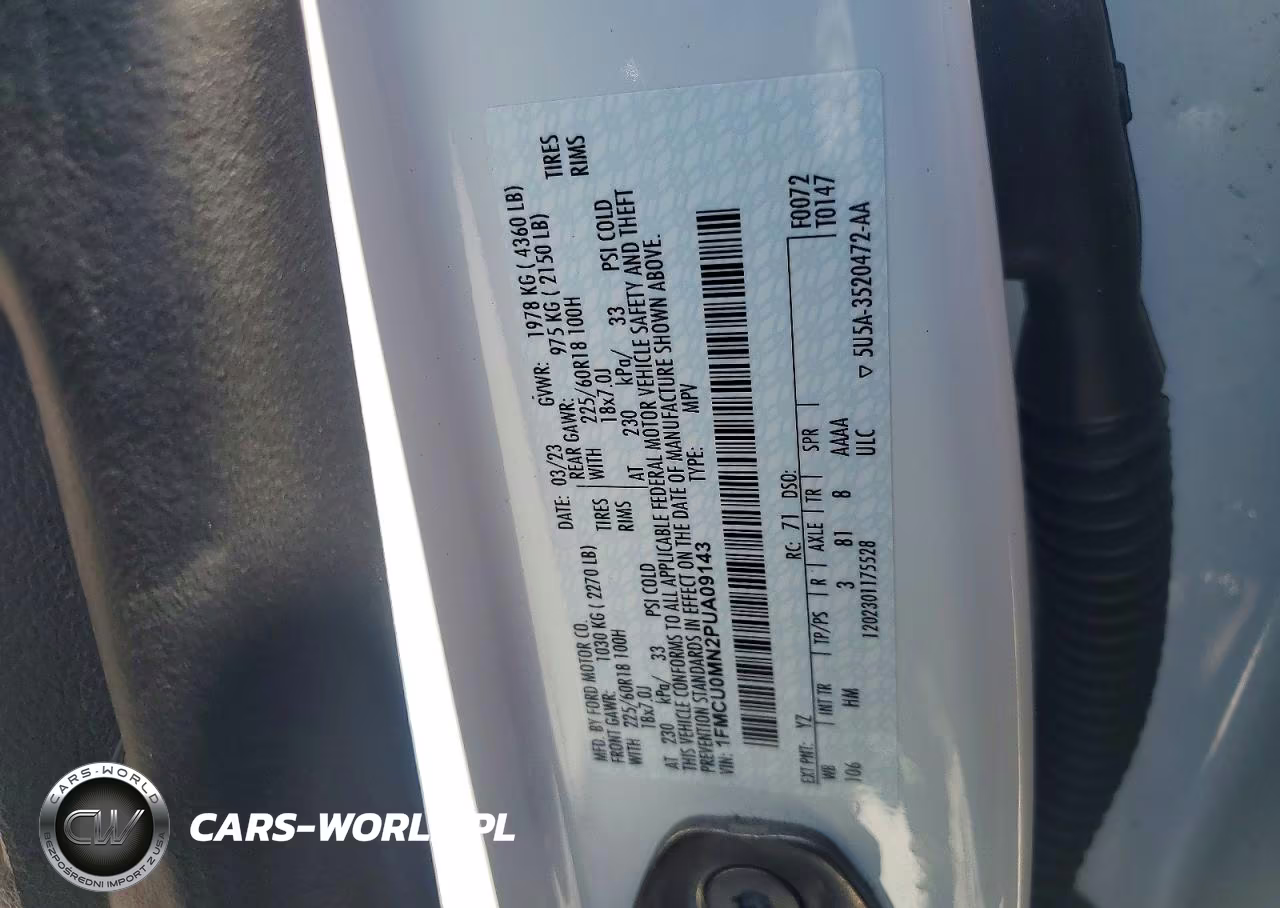 2023 Ford Escape St Line VIN:1FMCU0MN2PUA09143 - 13