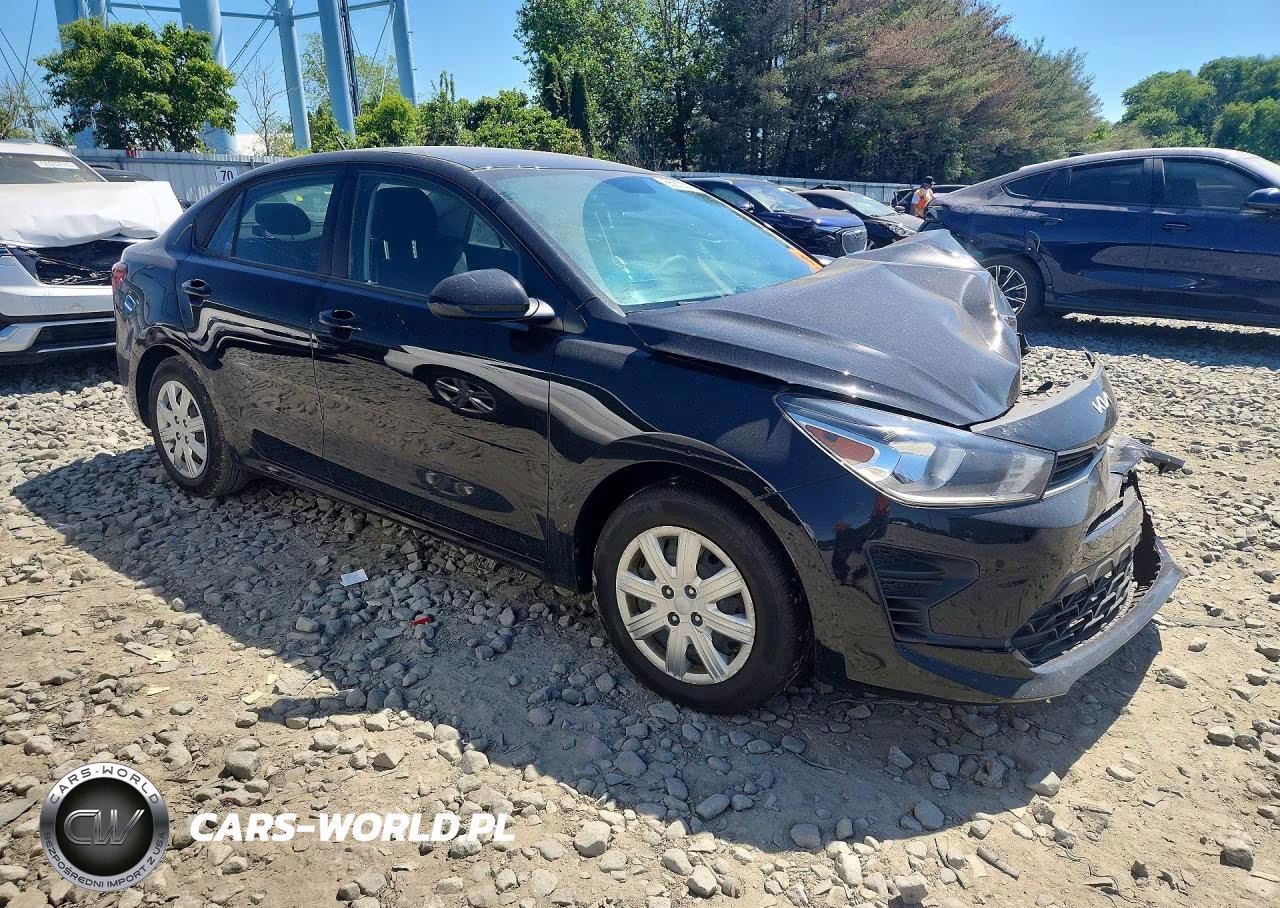 2022 Kia Rio S VIN:3KPA24AD7NE432011 - 4