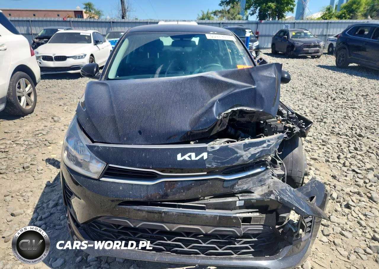 2022 Kia Rio S VIN:3KPA24AD7NE432011 - 5