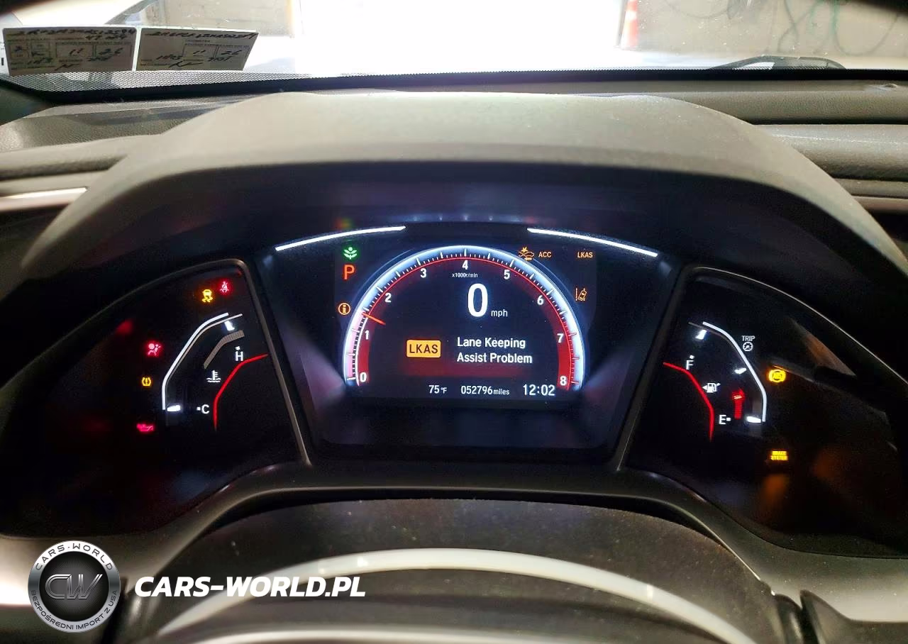 2019 Honda Civic Sport VIN:2HGFC2F82KH512594 - 9