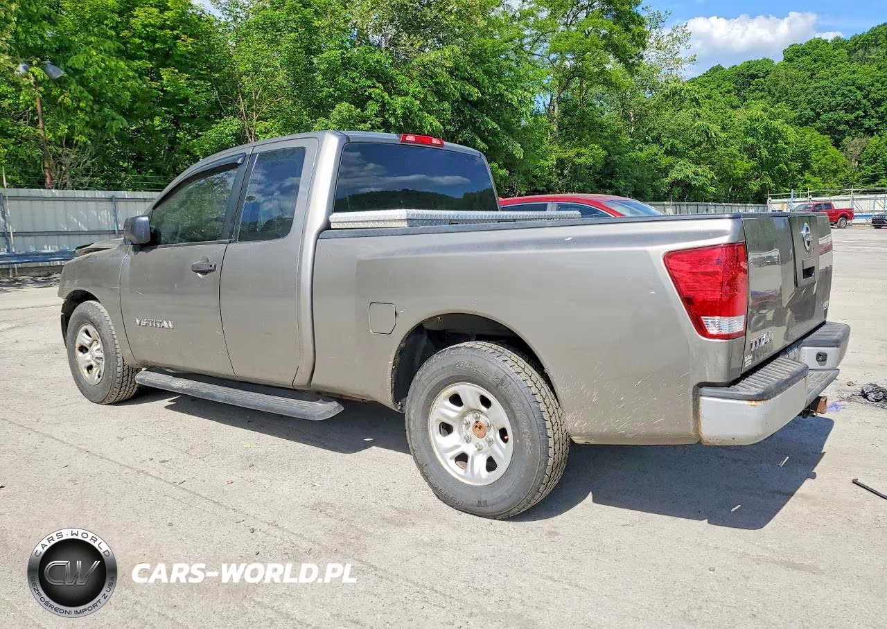 2007 Nissan Titan Xe Ffv VIN:1N6BA06A77N212684 - 2