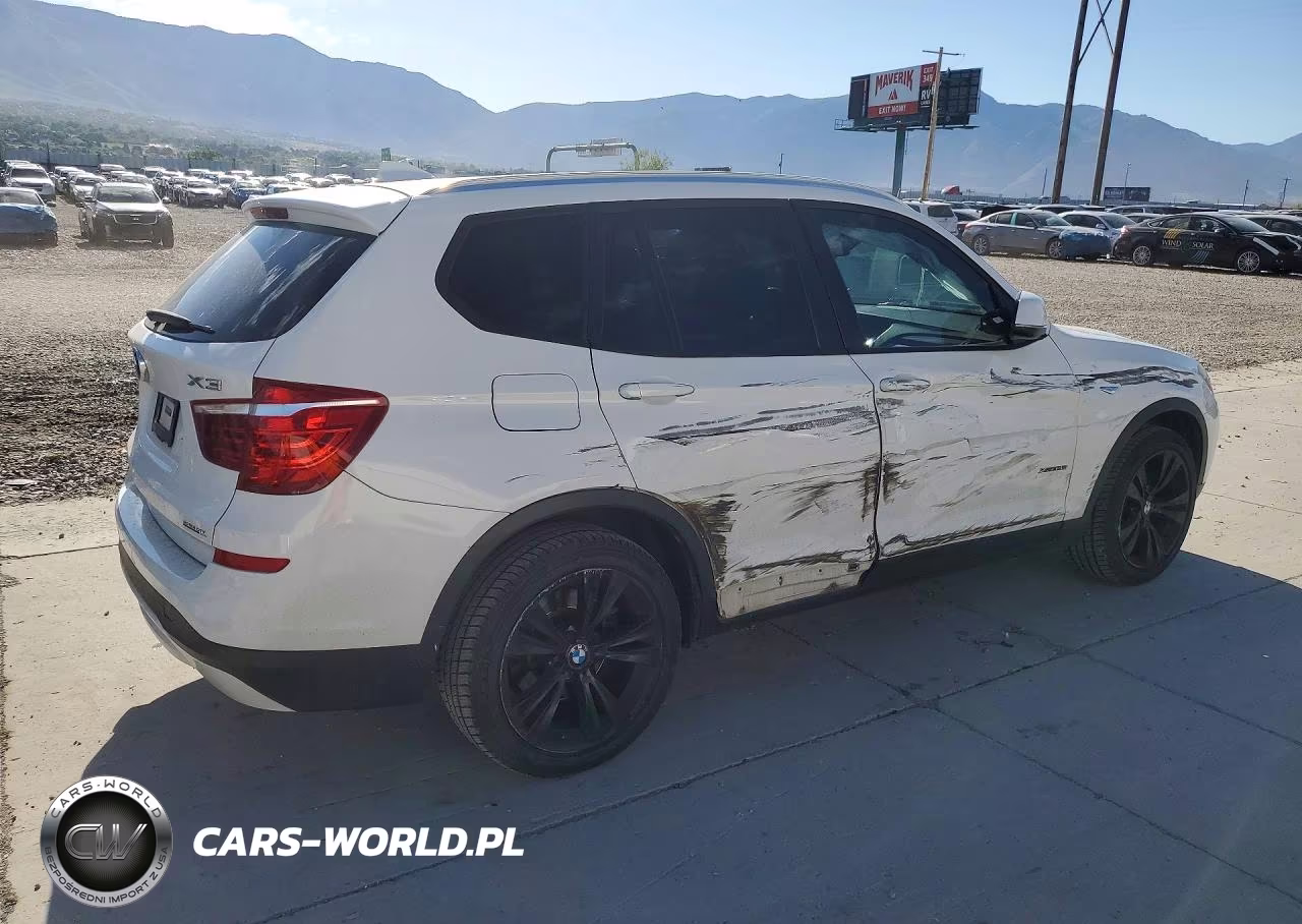 2016 BMW X3 xDrive28I VIN:5UXWX9C59G0D86771 - 3