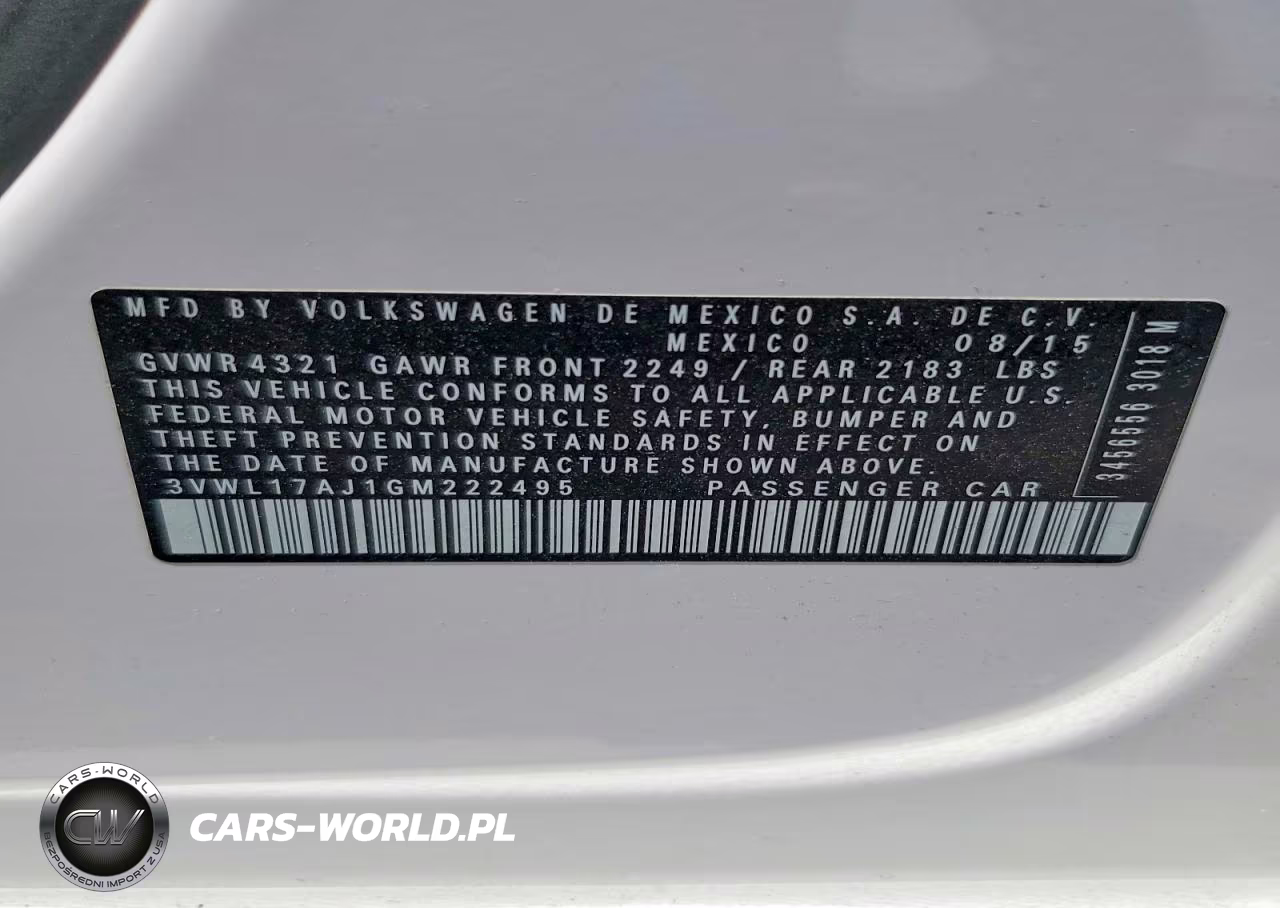 2016 Volkswagen Jetta Sel VIN:3VWL17AJ1GM222495 - 12