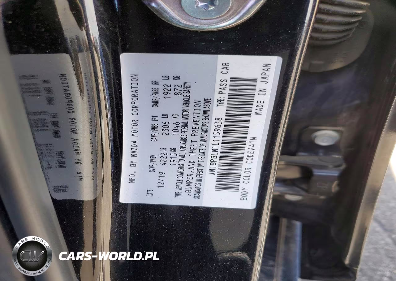 2020 Mazda 3 VIN:JM1BPBLM1L1159638 - 13