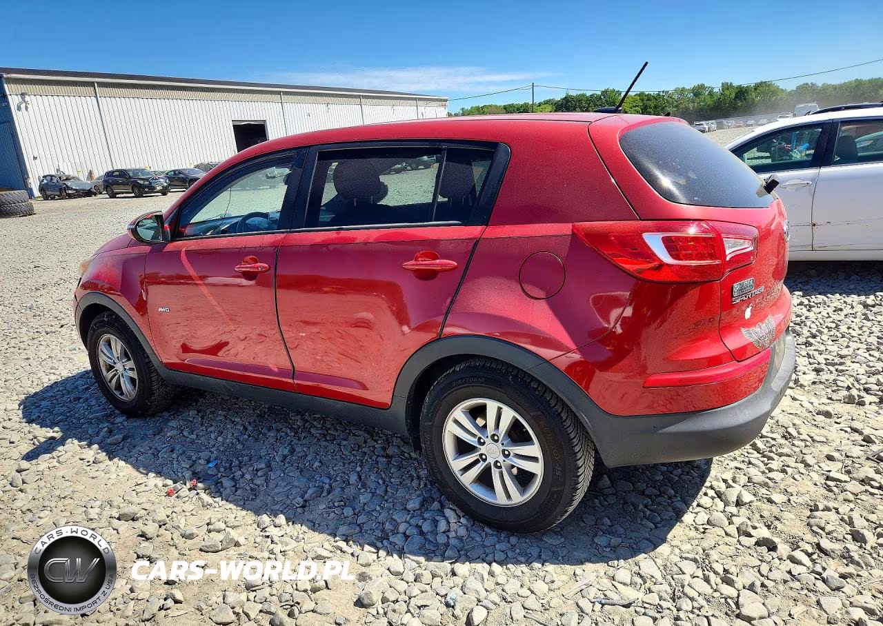 2011 Kia Sportage Lx VIN:KNDPBCA27B7093832 - 2
