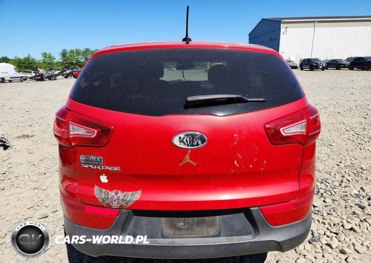 2011 Kia Sportage Lx VIN:KNDPBCA27B7093832 - 6
