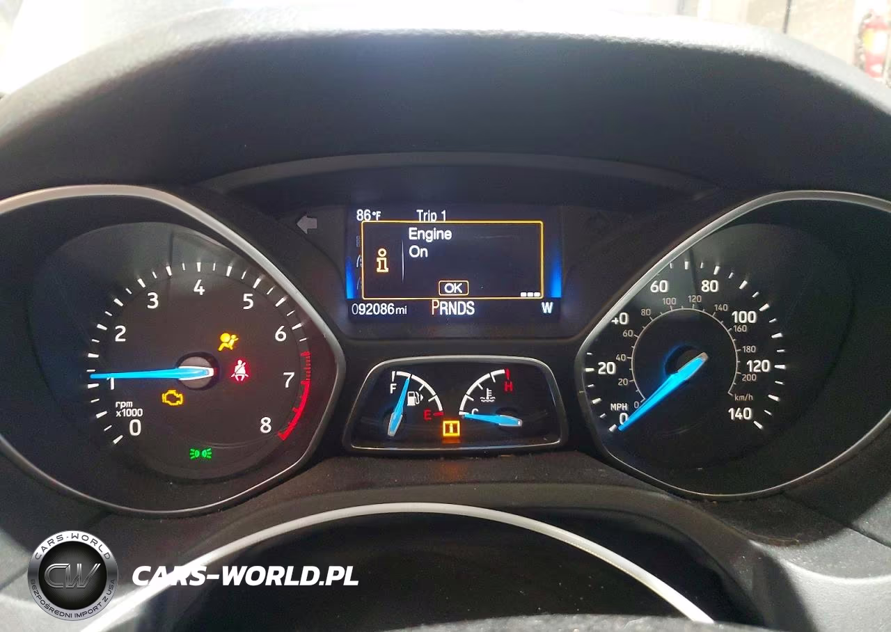 2016 Ford Focus Se VIN:1FADP3K28GL299572 - 9