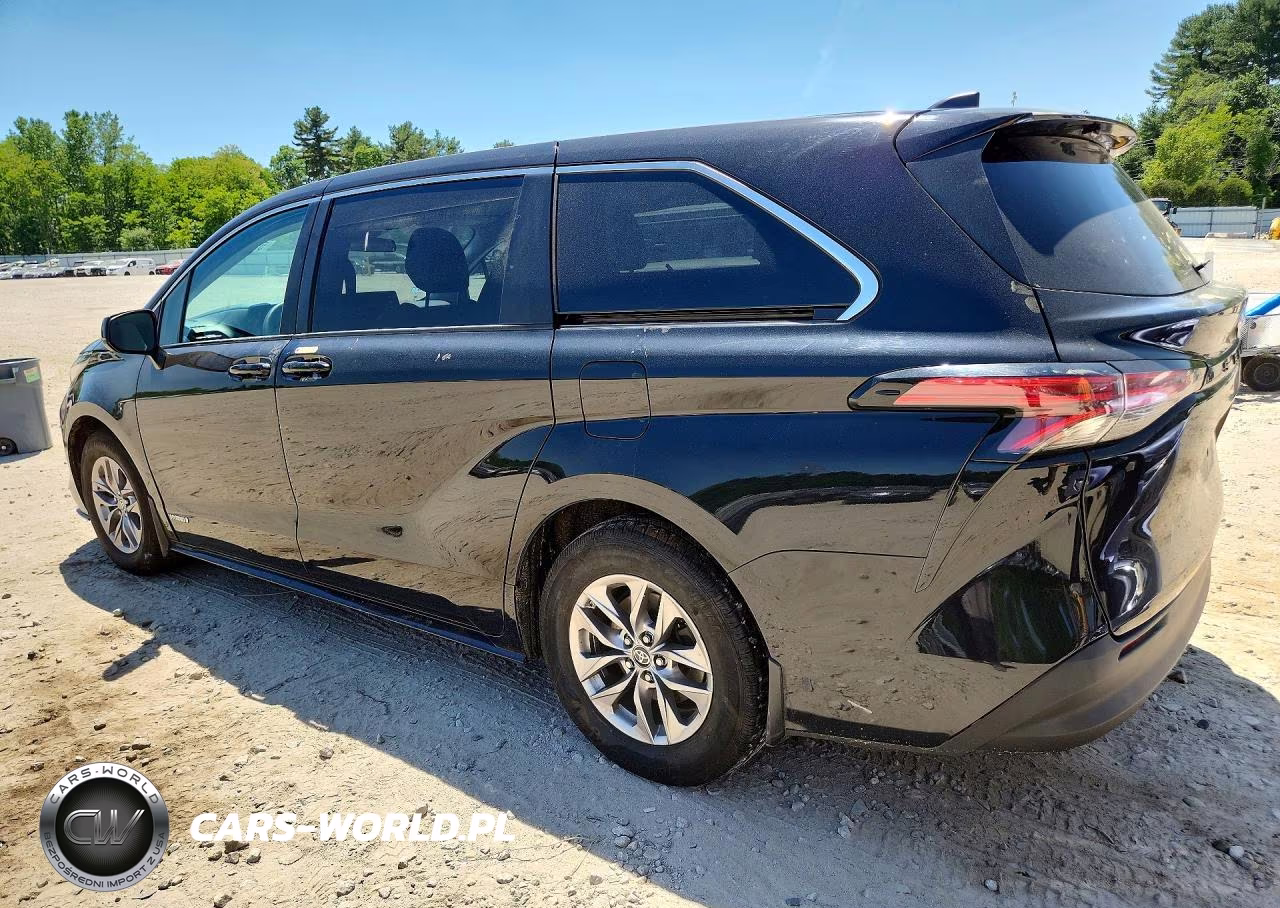 2021 Toyota Sienna Le VIN:5TDKRKEC0MS016795 - 2