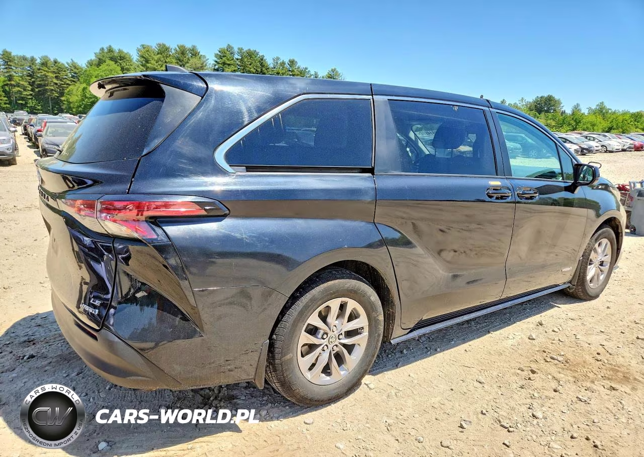 2021 Toyota Sienna Le VIN:5TDKRKEC0MS016795 - 3