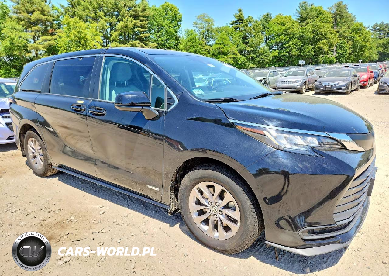 2021 Toyota Sienna Le VIN:5TDKRKEC0MS016795 - 4
