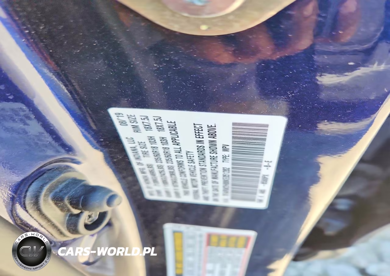 2019 Honda Cr-V Exl VIN:7FARW2H88KE051282 - 14