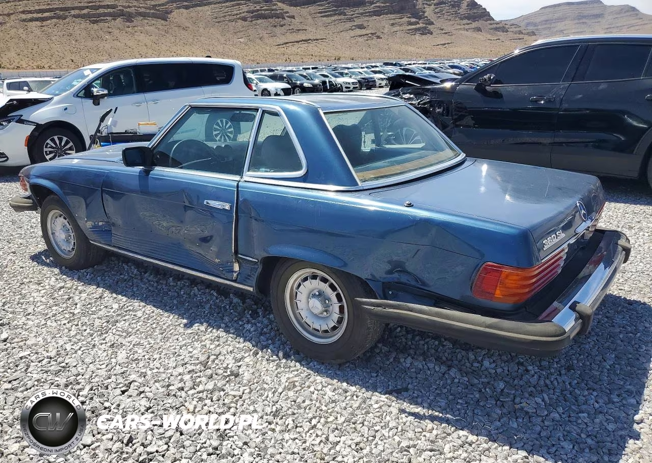 1984 Mercedes-Benz 190 Sl VIN:WDBBA45A9EA001081 - 2