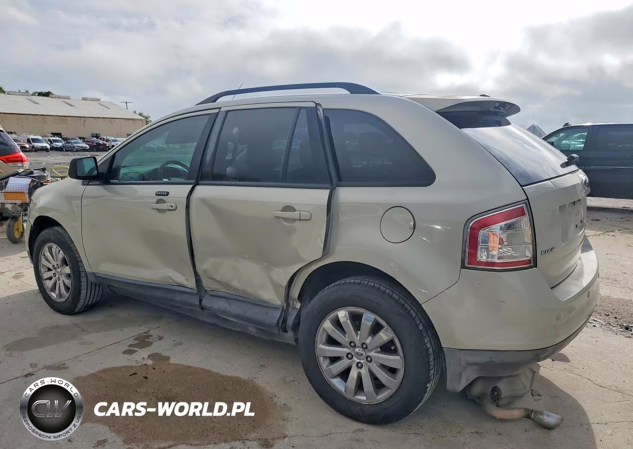 2007 Ford Edge Sel Plus VIN:2FMDK39C57BA30528 - 2