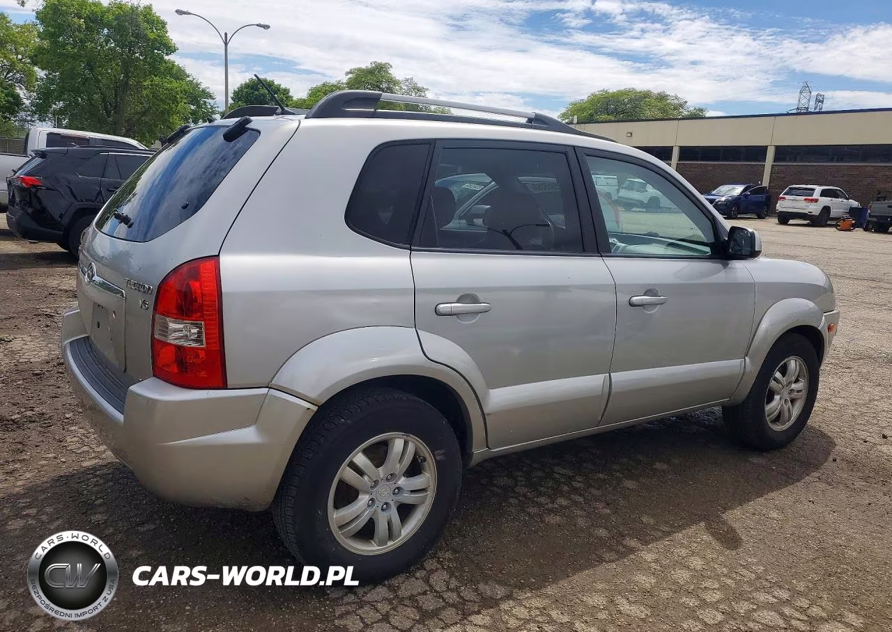 2007 Hyundai Tucson Se VIN:KM8JN72D47U529061 - 3
