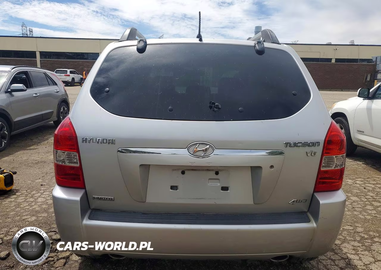 2007 Hyundai Tucson Se VIN:KM8JN72D47U529061 - 6