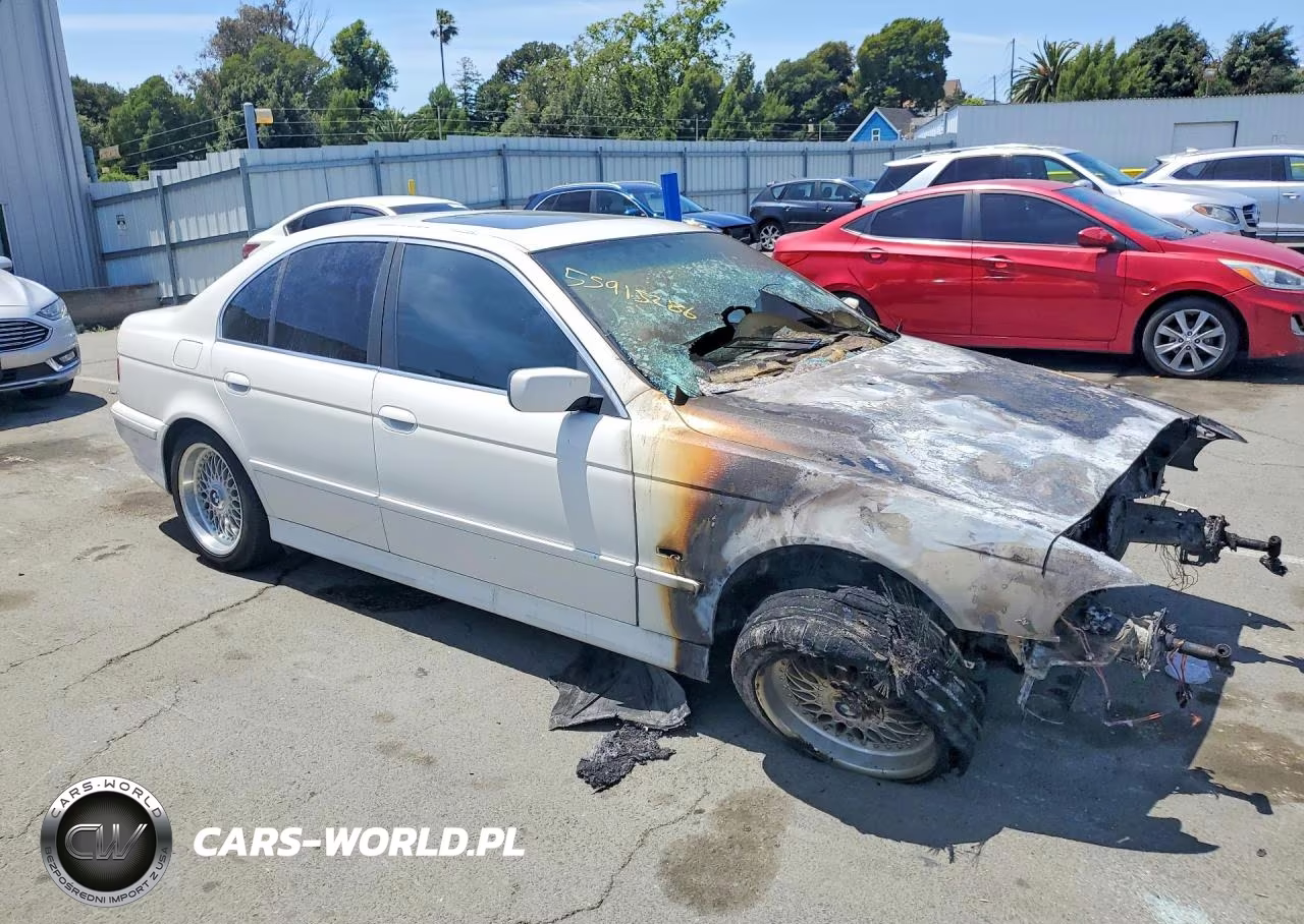 2001 BMW 525 I Automatic VIN:WBADT43441GX27209 - 4