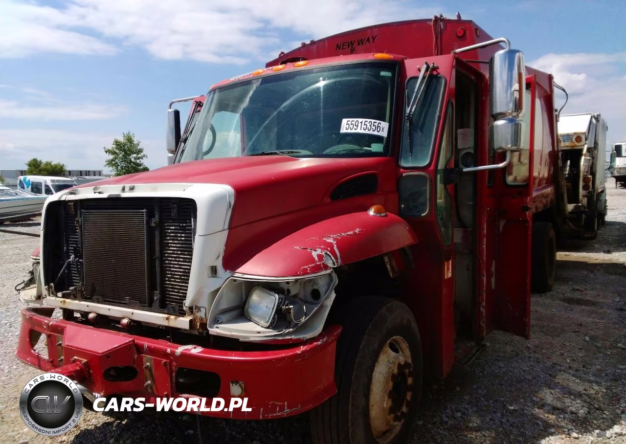 2005 International 7400 Refuse Truck VIN:1HTWCAAR25J039164 - 2