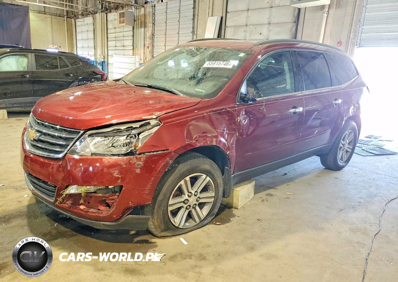 2017 Chevrolet Traverse Lt VIN:1GNKRGKD5HJ311119 - 1