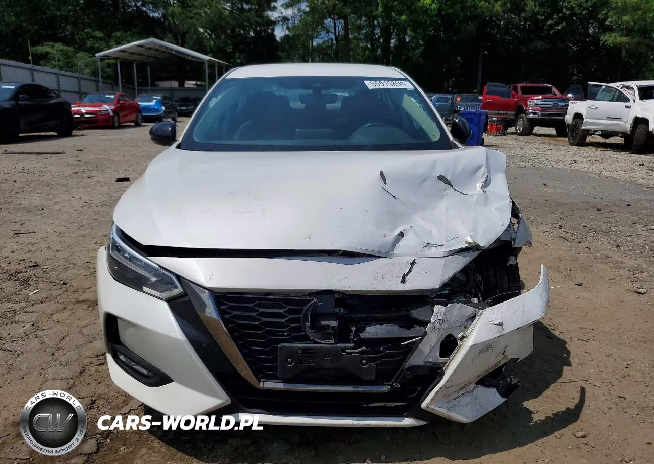2021 Nissan Sentra Sr VIN:3N1AB8DV1MY317545 - 5