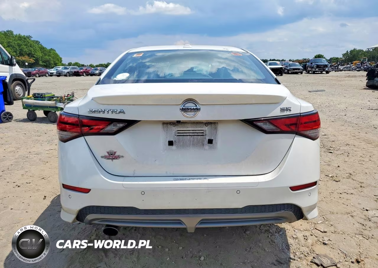 2021 Nissan Sentra Sr VIN:3N1AB8DV1MY317545 - 6
