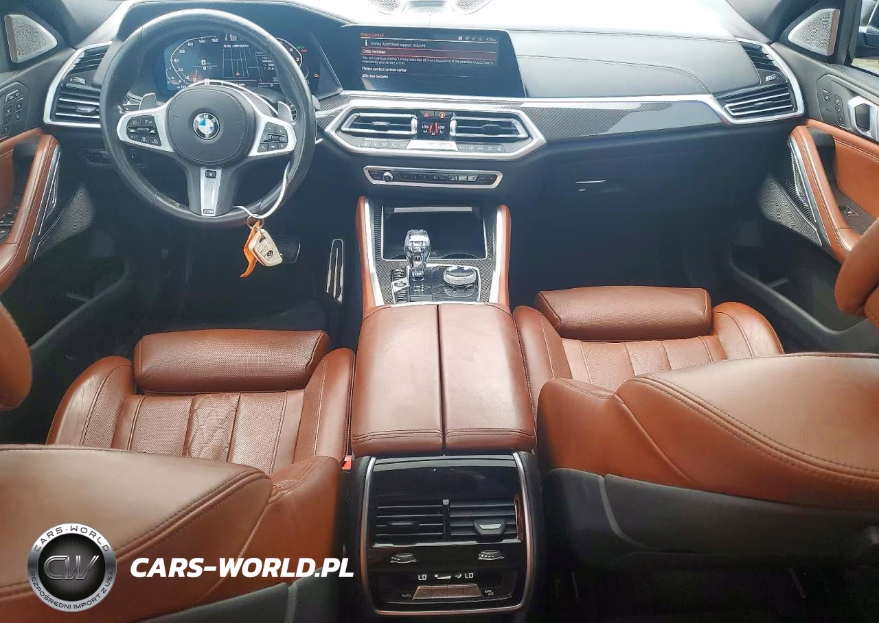 2021 BMW X6 M50I VIN:5UXCY8C0XM9D82847 - 8
