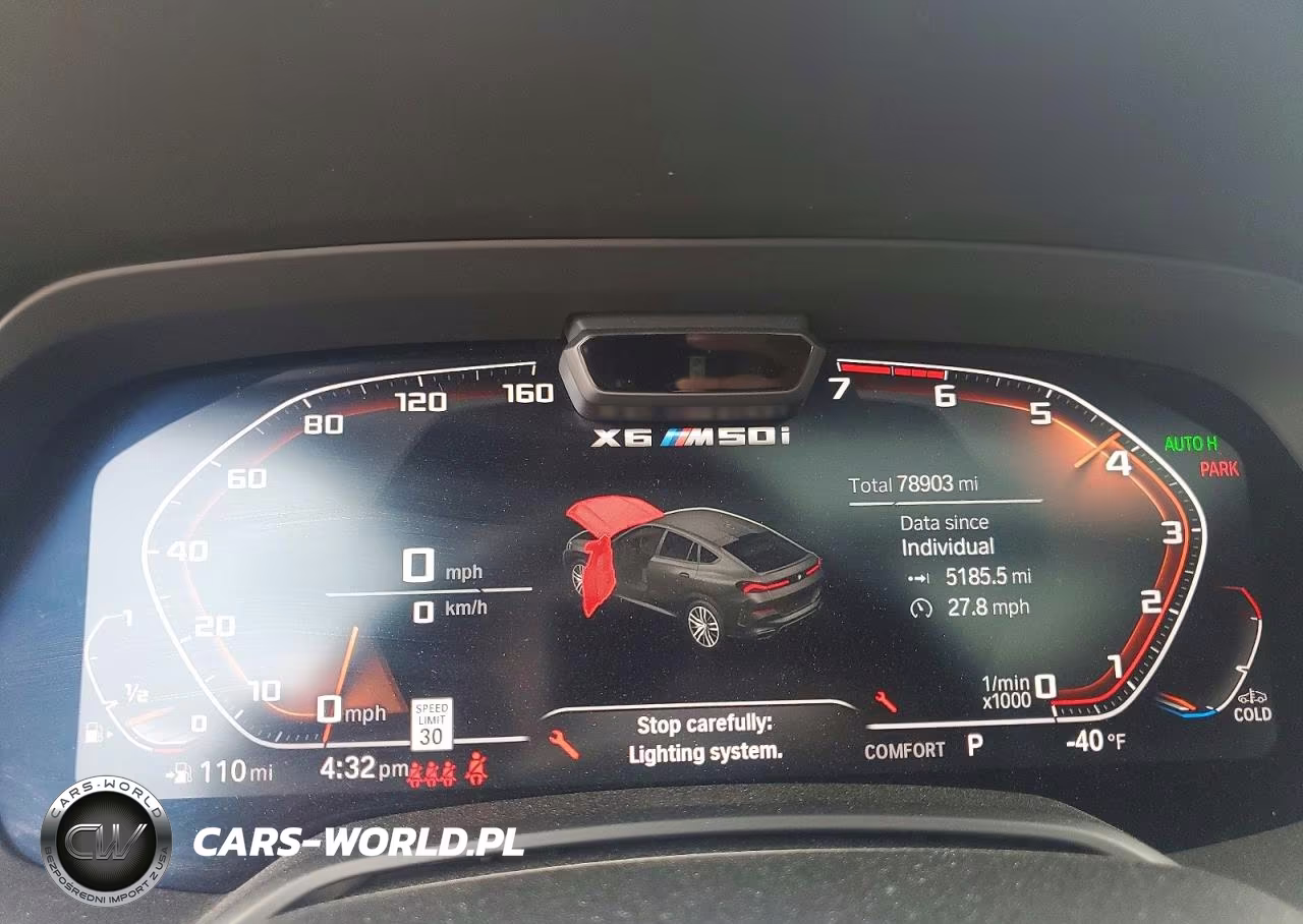 2021 BMW X6 M50I VIN:5UXCY8C0XM9D82847 - 9