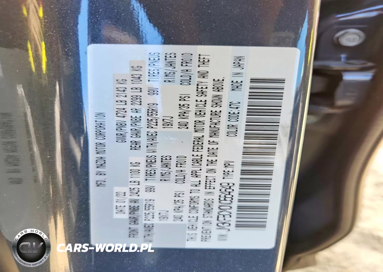 2022 Mazda Cx-5 Preferred VIN:JM3KFBCM0N0564649 - 13