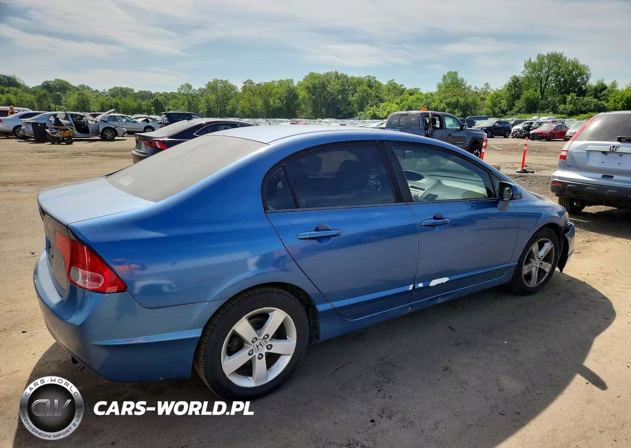 2008 Honda Civic Ex VIN:1HGFA168X8L081742 - 3