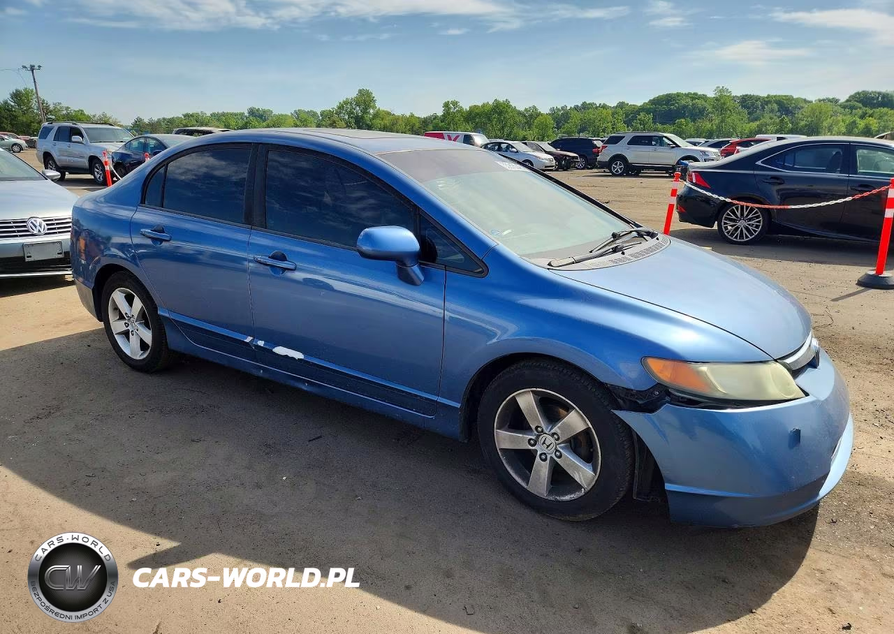 2008 Honda Civic Ex VIN:1HGFA168X8L081742 - 4