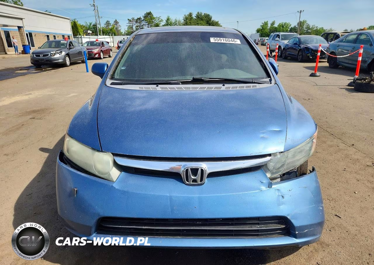 2008 Honda Civic Ex VIN:1HGFA168X8L081742 - 5
