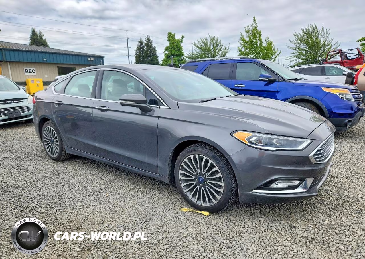 2017 Ford Fusion Se VIN:3FA6P0H91HR122666 - 4