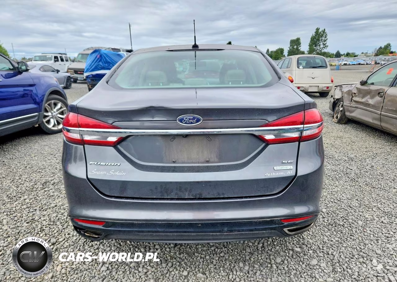 2017 Ford Fusion Se VIN:3FA6P0H91HR122666 - 6