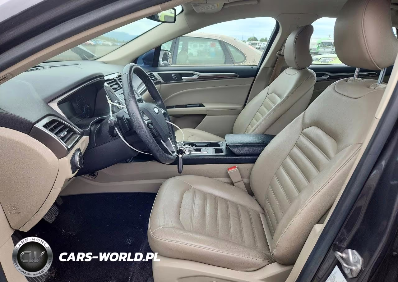 2017 Ford Fusion Se VIN:3FA6P0H91HR122666 - 7