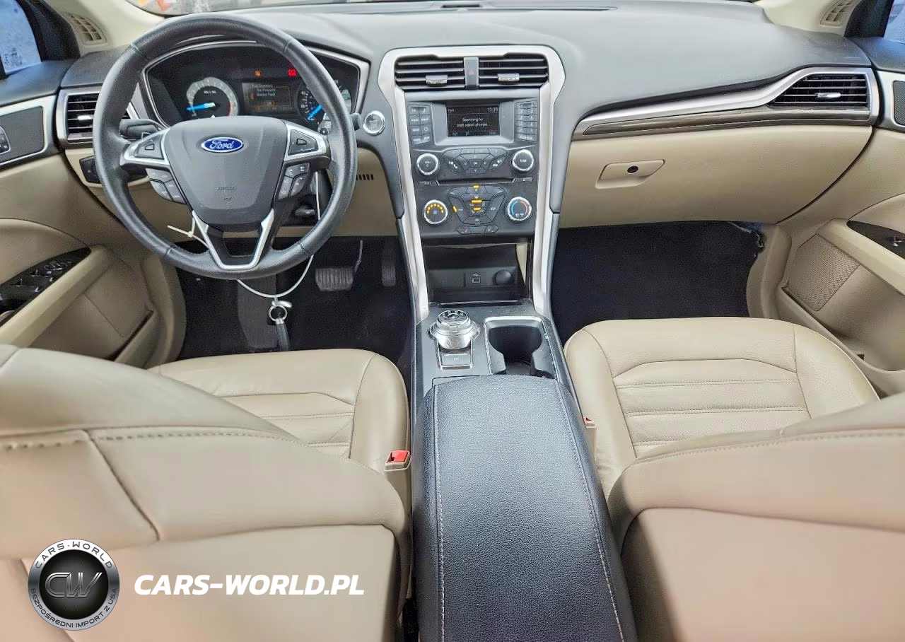 2017 Ford Fusion Se VIN:3FA6P0H91HR122666 - 8
