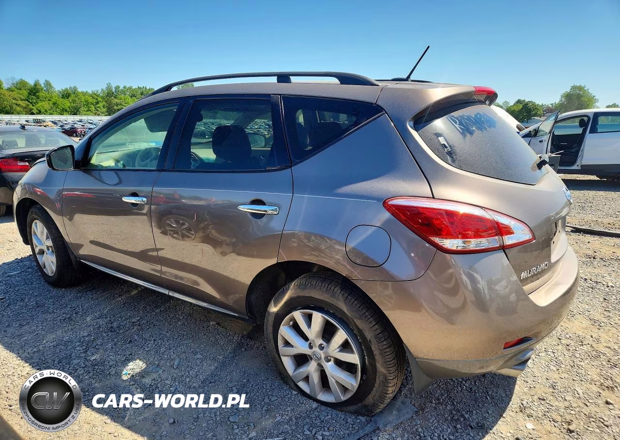 2013 Nissan Murano S VIN:JN8AZ1MW2DW320118 - 2