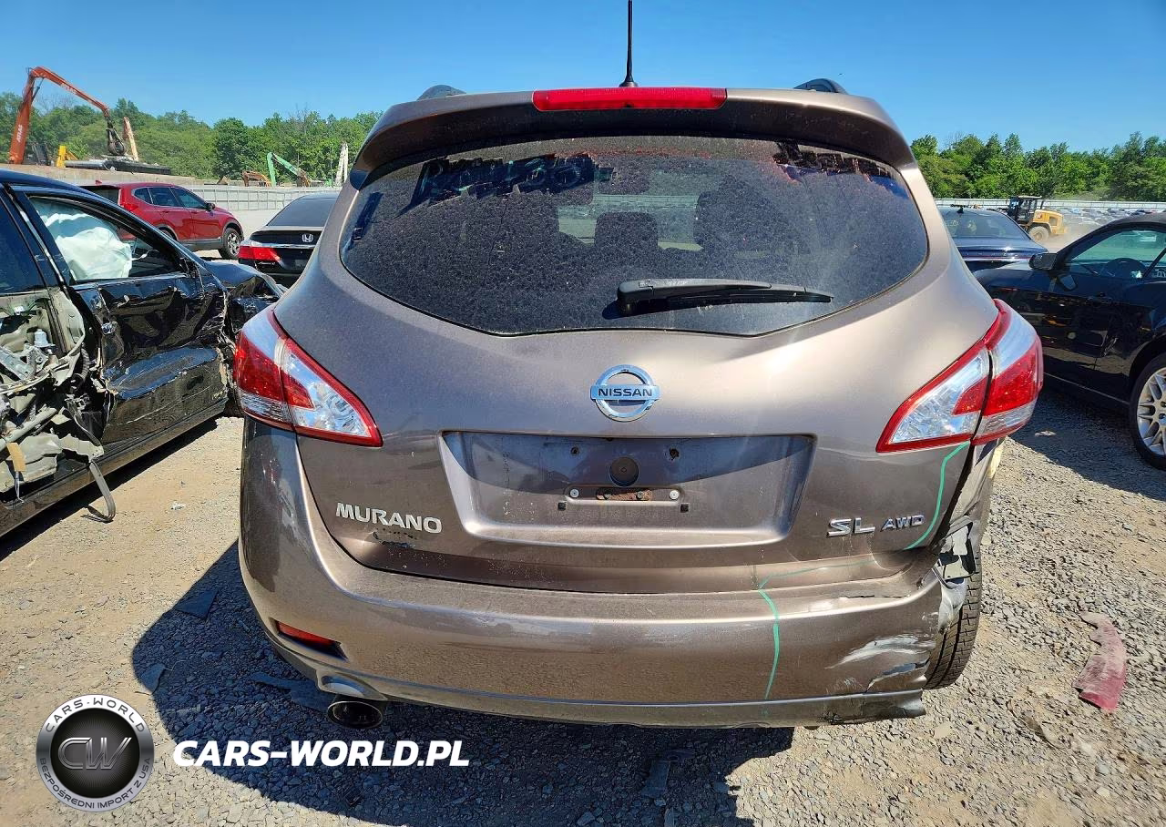 2013 Nissan Murano S VIN:JN8AZ1MW2DW320118 - 6