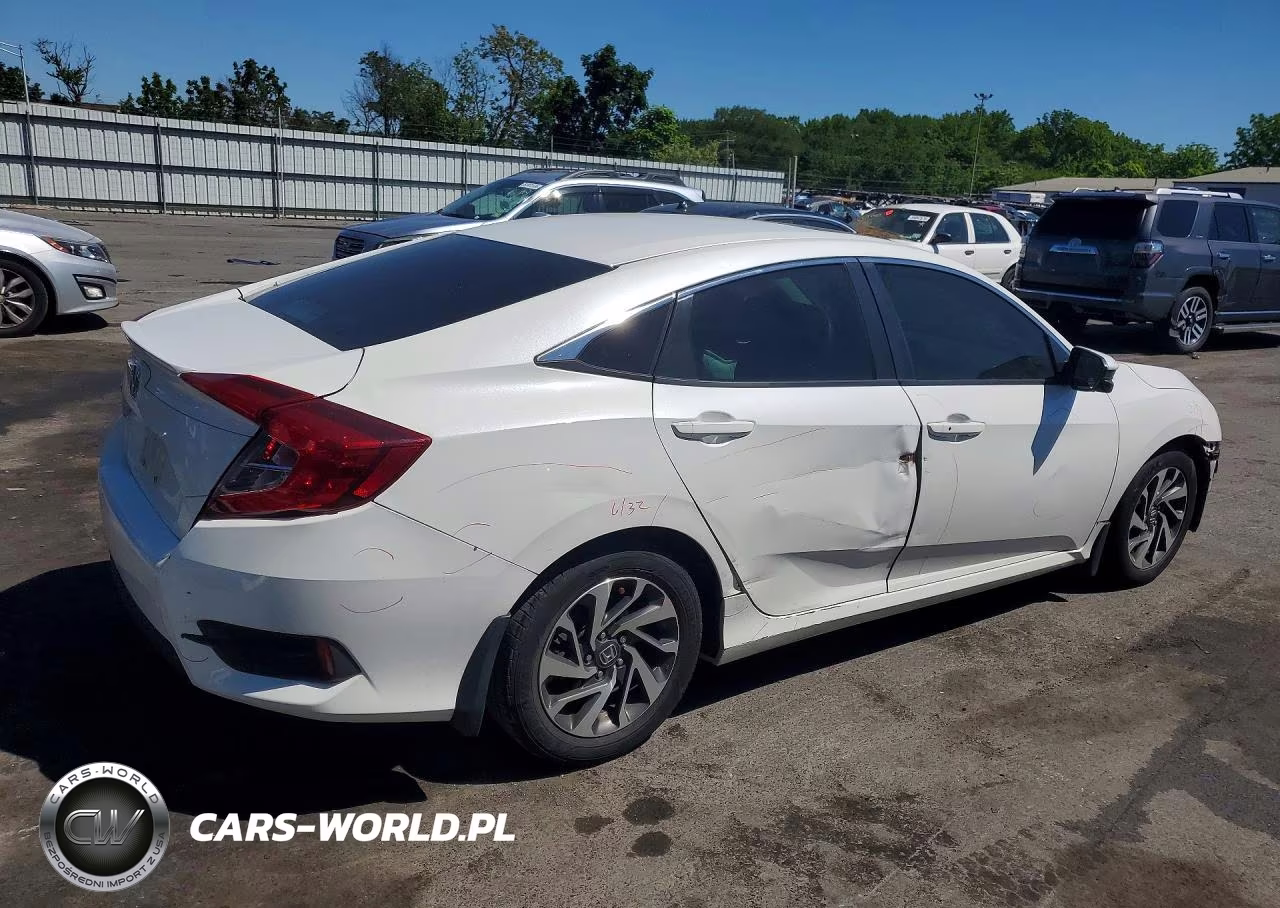2016 Honda Civic Ex VIN:19XFC2F74GE038432 - 3
