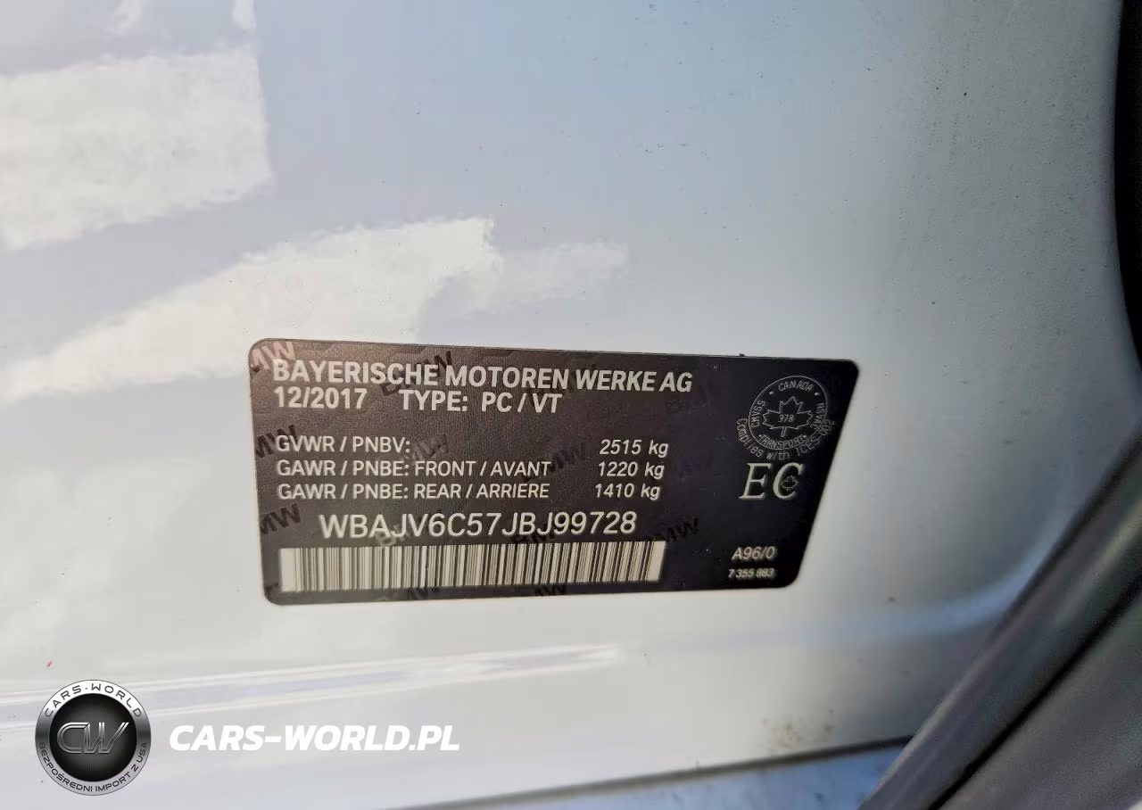 2018 BMW 640 Xigt VIN:WBAJV6C57JBJ99728 - 12