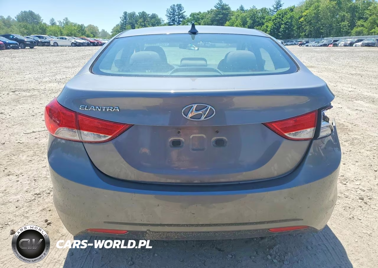 2011 Hyundai Elantra Gls VIN:5NPDH4AE5BH057666 - 6