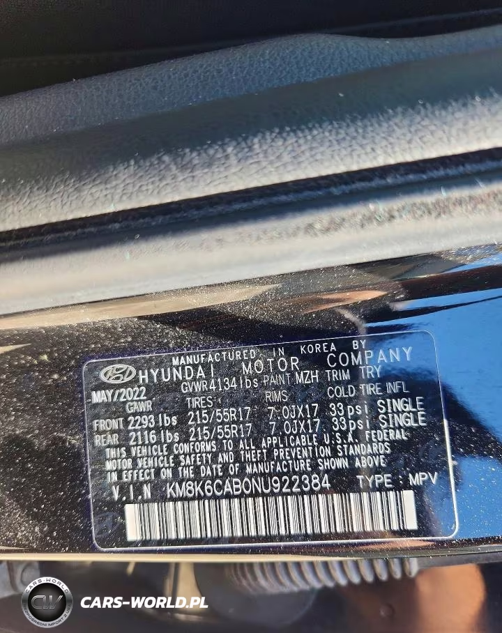 2022 Hyundai Kona Sel VIN:KM8K6CAB0NU922384 - 13