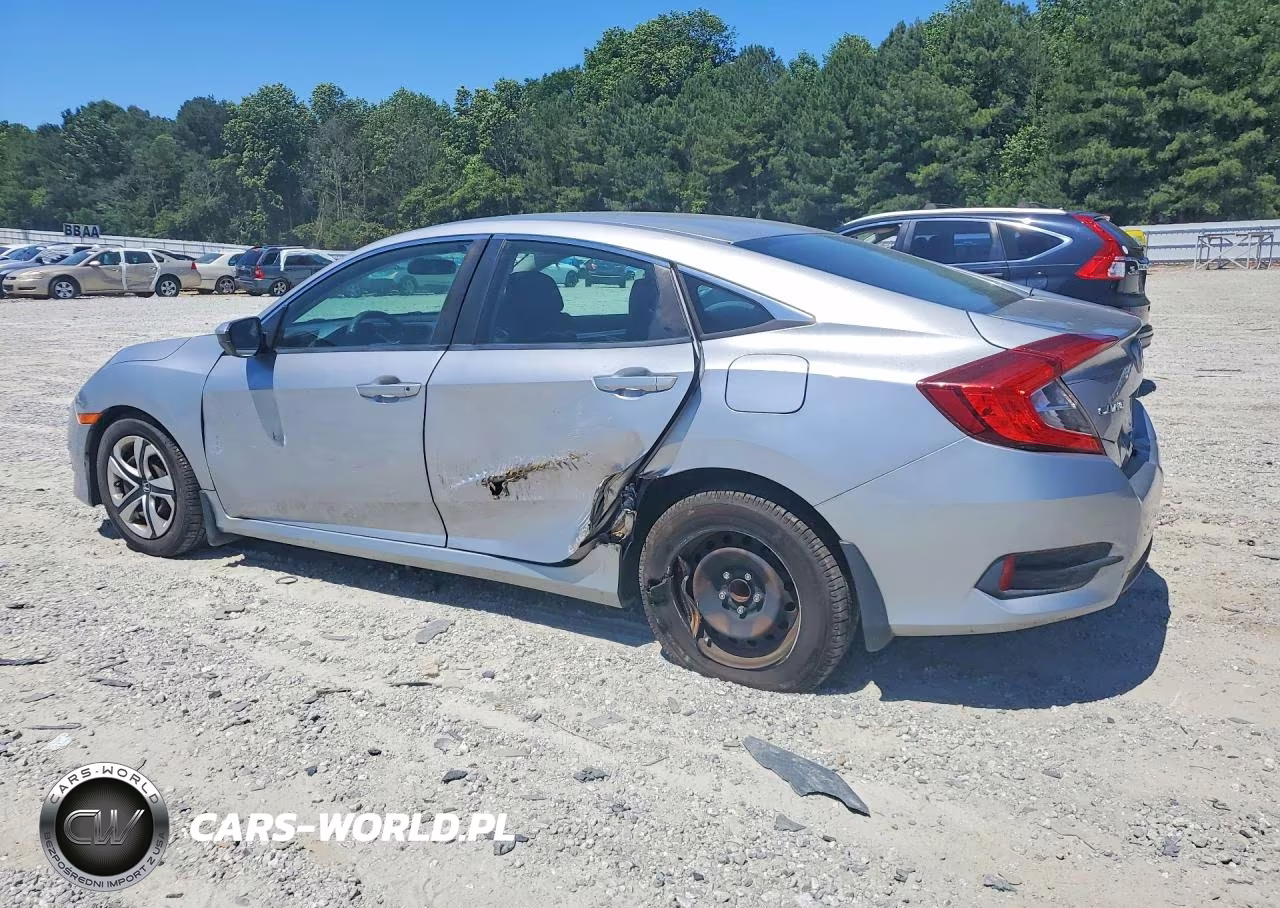 2016 Honda Civic Lx VIN:19XFC2F52GE015715 - 2