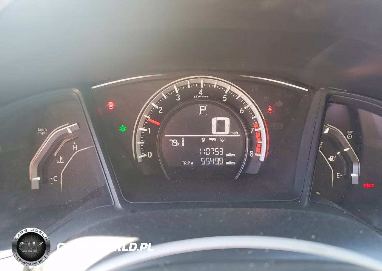 2016 Honda Civic Lx VIN:19XFC2F52GE015715 - 9